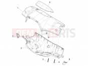 VESPA Vespa Sprint 125 IGET E3-E4 (EX, RK, TH, TW, VN) Handlebars coverages