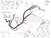 VESPA Vespa Sprint 125 IGET E3-E4 (EX, RK, TH, TW, VN) Main cable harness