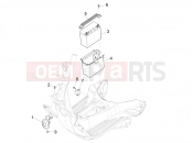 VESPA Vespa Sprint 125 IGET E3-E4 (EX, RK, TH, TW, VN) Remote control switches - Battery - Horn
