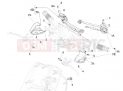VESPA Vespa Sprint 125 IGET E3-E4 (EX, RK, TH, TW, VN) Selectors - Switches - Buttons