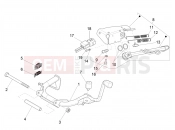 VESPA Vespa Sprint 125 IGET E3-E4 (EX, RK, TH, TW, VN) Stand/s