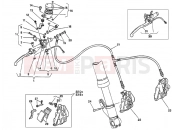 DUCATI 1996 Superbike 916 FRONT BRAKE SYSTEM » BRAKING SYSTEM