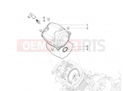 VESPA Vespa VXL 125 Cylinder head cover