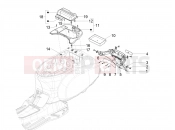 VESPA Vespa VXL 125 Rear cover - Splash guard