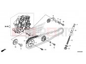 HONDA Z125 MONKEY (Z125MAM) 2021 E-4 CAM CHAIN/TENSIONER