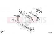 HONDA Z125 MONKEY (Z125MAM) 2021 E-19 GEARSHIFT DRUM