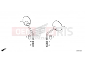 HONDA Z125 MONKEY (Z125MAM) 2021 F-3 MIRROR