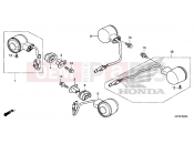 HONDA Z125 MONKEY (Z125MAM) 2021 F-35 WINKER