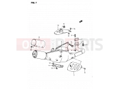 SUZUKI AP507 W (1998) (T/7/V) 7 - MUFFLER