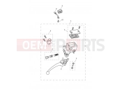 Triumph 2021 Street Triple S > 967907 Front Brake Master Cylinder & Hoses