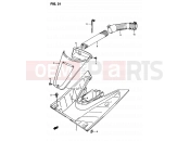 SUZUKI AP507 W (1998) (T/7/V) 31 - REAR LEG SHIELD