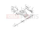 Triumph 2021 Street Triple S > 967907 Rear Swingarm