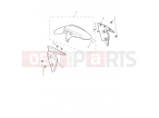 Triumph 2021 Street Triple S > 967907 Front Mudguard