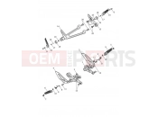 Triumph 2021 Street Triple S > 967907 Footrests & Mountings