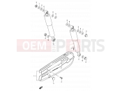 SUZUKI AX100 R (1994) 42 - REAR SHOCK ABSORBER (P36)