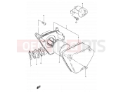 SUZUKI AX100 T (1996) 6 - AIR CLEANER