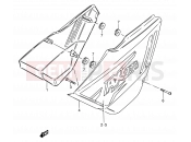 SUZUKI AX100 T (1996) 29B - FRAME COVER (MODEL V E94,P36,P48)