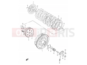 SUZUKI AX100 V (1997) 9 - CLUTCH