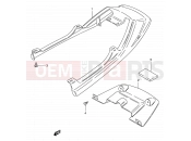 SUZUKI AX100 V (1997) 35 - SEAT TAIL COVER