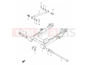 SUZUKI AX100 V (1997) 40 - REAR SWINGING ARM (P36)