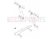 SUZUKI AX100 V (1997) 41 - REAR SHOCK ABSORBER (E94,P09,P48)