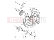 SUZUKI AX100 V (1997) 44 - REAR WHEEL (P36)