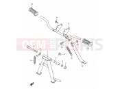 SUZUKI AX115 X (1999) 21 - CENTER STAND