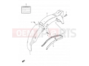 SUZUKI AX115 X (1999) 31 - REAR FENDER
