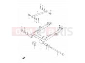 SUZUKI AX115 X (1999) 38 - REAR SWINGING ARM (E71,E94,P09,P94)