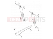 SUZUKI AX115 X (1999) 39 - REAR SHOCK ABSORBER (E71,E94,P09,P94)