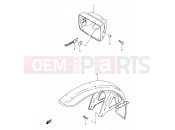 SUZUKI AX115 X (1999) 27 - HEADLAMP HOUSING - FRONT FENDER