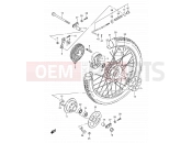 SUZUKI AX115 X (1999) 40 - REAR WHEEL (E71,E94,P09,P94)