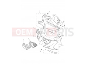 Triumph 2015 TROPHY 1215 SE RH Side Fairings
