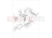 Triumph 2015 TROPHY 1215 SE Rear Suspension Unit & Linkage