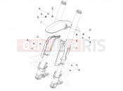 MOTOGUZZI V7 Sport E5+ (EU) Front mudguard-Pillar