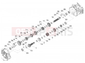 MOTOGUZZI V7 Sport E5+ (EU) Gear box - Gear assembly