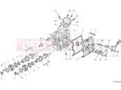 DUCATI Monster SP Horizontal cylinder head timing