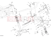DUCATI Desert X Steering assembly