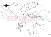 DUCATI Desert X Discovery Rear mudguard