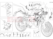 DUCATI Desert X Discovery Vehicle electric system