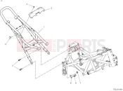 DUCATI Desert X Rally Rear subframe
