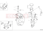 DUCATI Desert X Rally Rear brake system