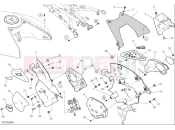 DUCATI 2025 Diavel for Bentley Center side fairings