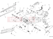 DUCATI 2025 Diavel for Bentley Rear swingarm