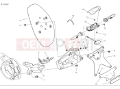 DUCATI 2025 Diavel for Bentley License plate holder