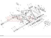DUCATI Panigale V2 S Rear swingarm