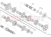 DUCATI Panigale V2 Superquadro Final Edition Gear box
