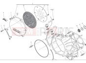 DUCATI Panigale V2 Superquadro Final Edition Clutch cover