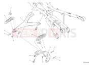 DUCATI Panigale V2 Superquadro Final Edition Rear footrests