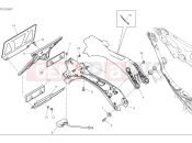 DUCATI Panigale V4 S Plate holder (Japan)